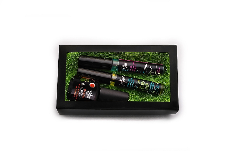 Brow, Lash & Nail Gift Set "Styling & Care" - Mayur (gel/12 ml + oil/12 ml + oil/15 ml) — photo N3