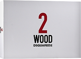 DSQUARED2 2 Wood - Set (edt/100ml + sh/gel/100ml + card/holder/1pcs)	 — photo N1