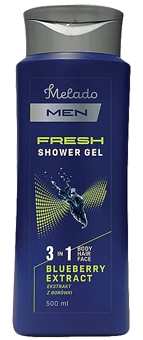 3-in-1 メンズ シャワージェル - Natigo Melado Men Fresh Shower Gel — photo N1