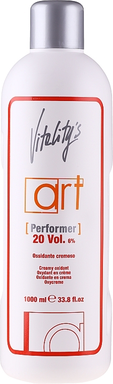 Creamy Oxidant 20 vol - Vitality's Art Performer — photo N3