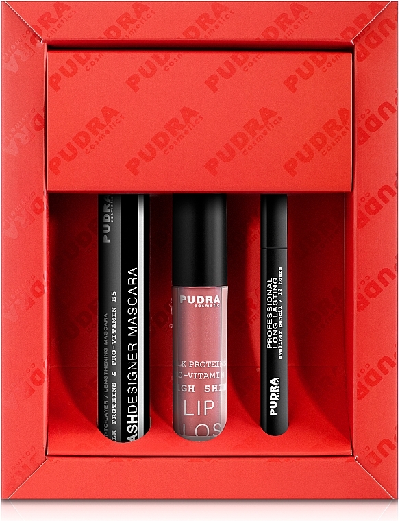 Set - Pudra Try It Kit (mascara/10ml + pencil/3ml + gloss/2.5g) — photo N4