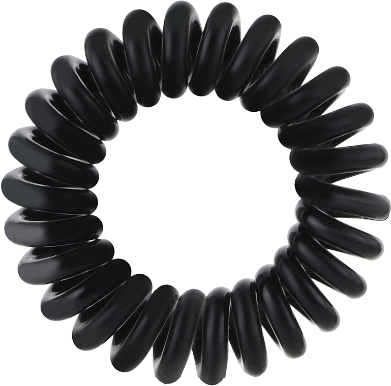 Hair Band - Invisibobble Power True Black Perfomance Hair Spiral	 — photo N3