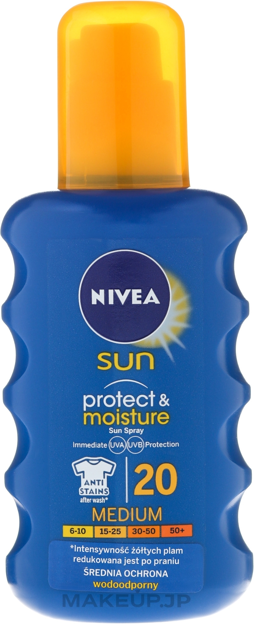 Sun Spray - NIVEA Sun Care Protect & Bronze Sun Spray SPF 20 — photo 200 ml