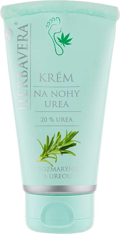 Softening Foot Cream with Rosemary & Urea - Herbavera — photo N1