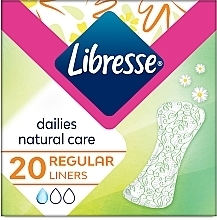 Daily Regular Liners, Pack of 20 - Libresse Natural Care Dailies Regular Liners — photo N1