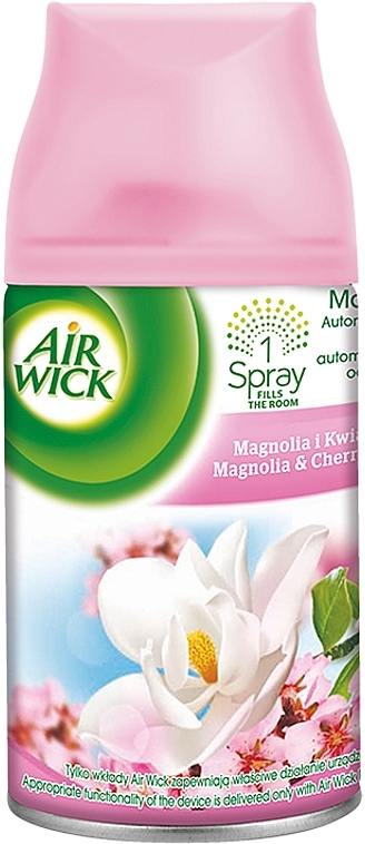 Air Freshener - Air Wick Magnolia & Cherry Freshmatic Refill — photo N1