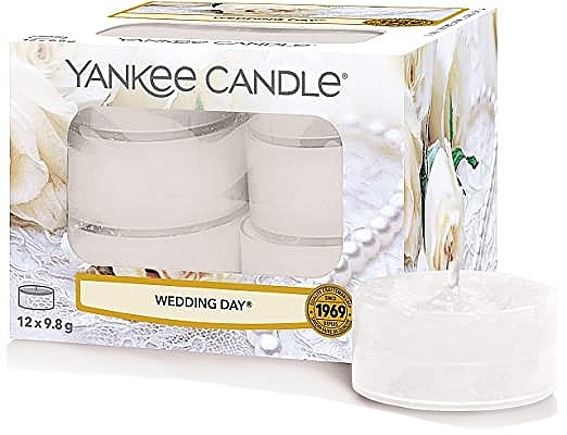 Tea Candles - Yankee Candle Scented Tea Light Wedding Day — photo N1