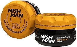 Styling Hair Paste - Nishman Hair Defining Matte Paste M1 — photo N1