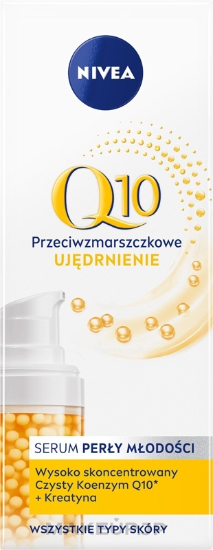 Anti-Wrinkle Serum - Nivea Q10 Power Pearls Serum — photo 30 ml