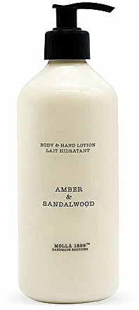 Cereria Molla Amber & Sandalwood - Body & Hand Lotion — photo N1