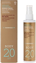 Fragrances, Perfumes, Cosmetics Body Sunscreen Oil - Korres Red Grape Sunscreen Body Oil SPF20 