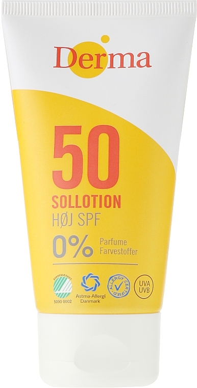 Sun Protective Tanning Lotion - Derma Sun Lotion SPF50 — photo N2