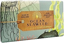 Seaweed Soap - The English Soap Company Anniversary Collection Ocean Seaweed Scented Wrapped Bar — photo N1