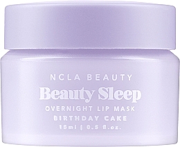 Fragrances, Perfumes, Cosmetics Night Lip Mask - NCLA Beauty Beauty Sleep Overnight Lip Mask Birthday Cake