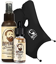 Fragrances, Perfumes, Cosmetics Set - Imperial Beard Maintenance Kit (b/oil/30ml + b/lot/100ml + cape)