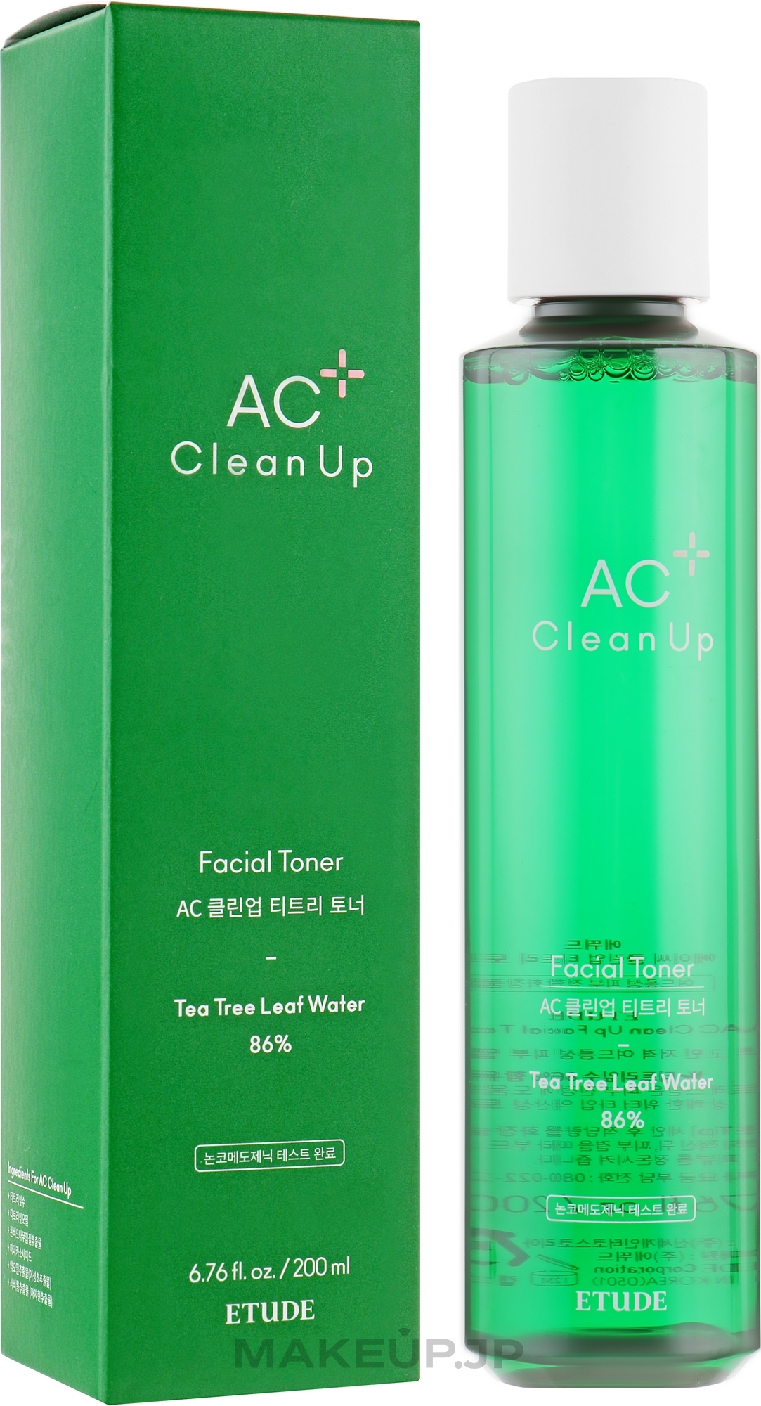 Toner for Problem Skin - Etude House AC Clean Up Toner — photo 200 ml