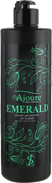 Shower Cream Gel "Emerald" - Ajoure Emerald Perfumed Shower Gel — photo N1