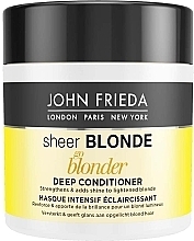 Fragrances, Perfumes, Cosmetics Mask for Blonde Hair - John Frieda Sheer Blonde Go Blonder Deep Conditioner