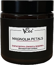 Fragrances, Perfumes, Cosmetics Magnolia Scented Soy Candle - Vcee Magnolia Petals Fragrant Soy Candle