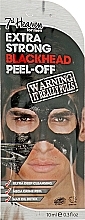 Men Peel-Off Mask "Extra Cleansing" - 7th Heaven Men's Extra Strong Blackhead Peel-Off Mask — photo N1