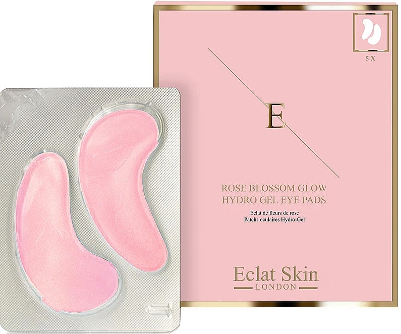 Hydro-Gel Eye Pads - Eclat Skin London Rose Blossom Glow Hydro-Gel Eye Pads — photo N6