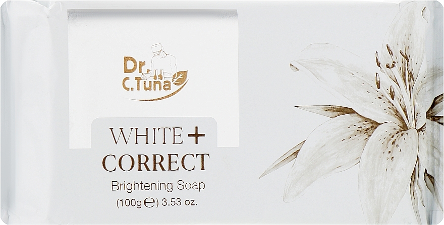 Whitening Face Soap - Farmasi Dr. Tuna White + Correct — photo N1