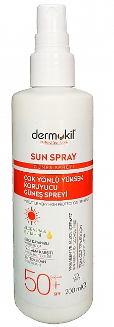 Universal Sun Spray - Dermokil Versatile High Protection Sun Spray 50 SPF — photo N1
