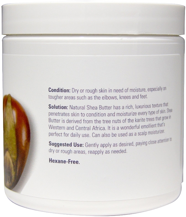 Natural Shea Butter - Now Foods Solutions Shea Butter — photo N18