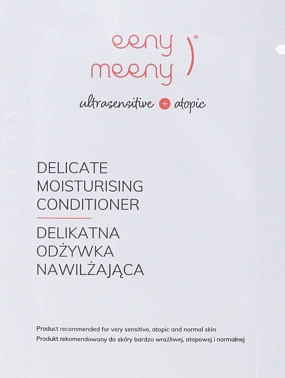 GIFT! Moisturising Conditioner - Eeny Meeny Delicate Moisturizing Conditioner (sample) — photo N1