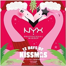 Advent Calendar - NYX Professional Makeup 12 Days Of Kissmas — photo N1