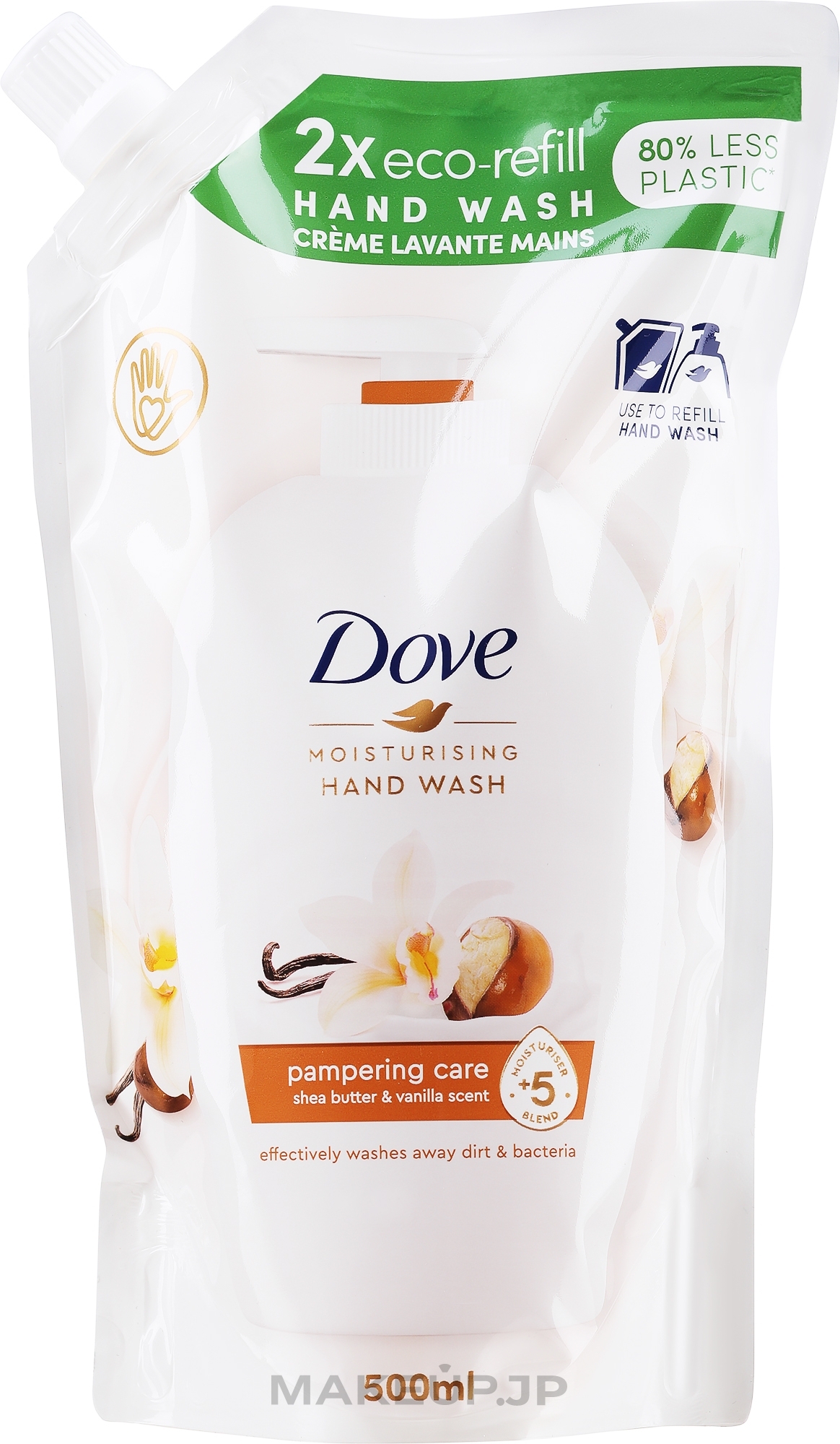 Hand Soap "Shea Butter & Vanilla" - Dove (refill) — photo 500 ml