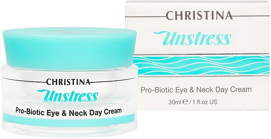 Day Cream for Eye and Neck Skin "Probiotic" - Christina Unstress Probiotic Day Cream For Eye And Neck — photo N4
