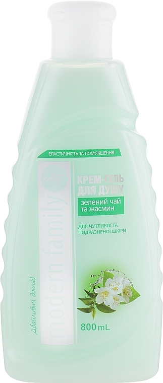 Shower Cream Gel "Green Tea & Jasmine" - Modern Family — photo N1