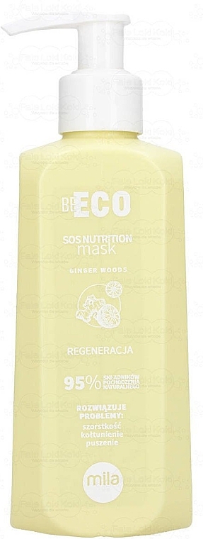 Mask for Damaged Hair - Mila Professional Be Eco SOS Nutrition Mask — photo N1