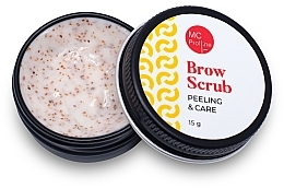 Fragrances, Perfumes, Cosmetics Brow Scrub - Miss Claire MC Profline Peeling&Care Brow Scrub