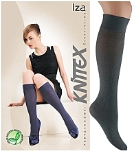 Fragrances, Perfumes, Cosmetics Viscose Women Knee-Socks 'Iza', grafite - Knittex