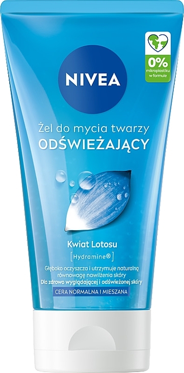 Refreshing Facial Washing Gel for Normal Skin - NIVEA Aqua Effect — photo N1