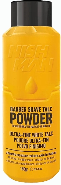 Skin Talc - Nishman Barber Shave Talc — photo N1