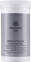 Hand Mousse - Alessandro International Spa Gentle Touch Hand Mousse Salon Size — photo N1