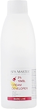 Fragrances, Perfumes, Cosmetics Cream Oxidizer 3% - Spa Master Cream Developer 10 Vol
