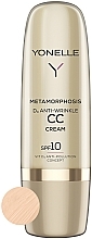 Fragrances, Perfumes, Cosmetics Anti-Wrinkle CC Cream SPF 10 - Yonelle Metamorphosis D3 Anti Wrinkle CC Cream SPF10