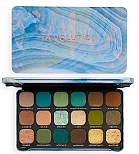 Fragrances, Perfumes, Cosmetics Eyeshadow Palette - Makeup Revolution Crystal Aura Eyeshadow Palette Forever Flawless