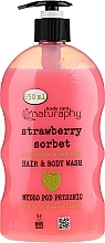 Shampoo-Shower Gel "Strawberry & Aloe Vera" - Naturaphy — photo N6