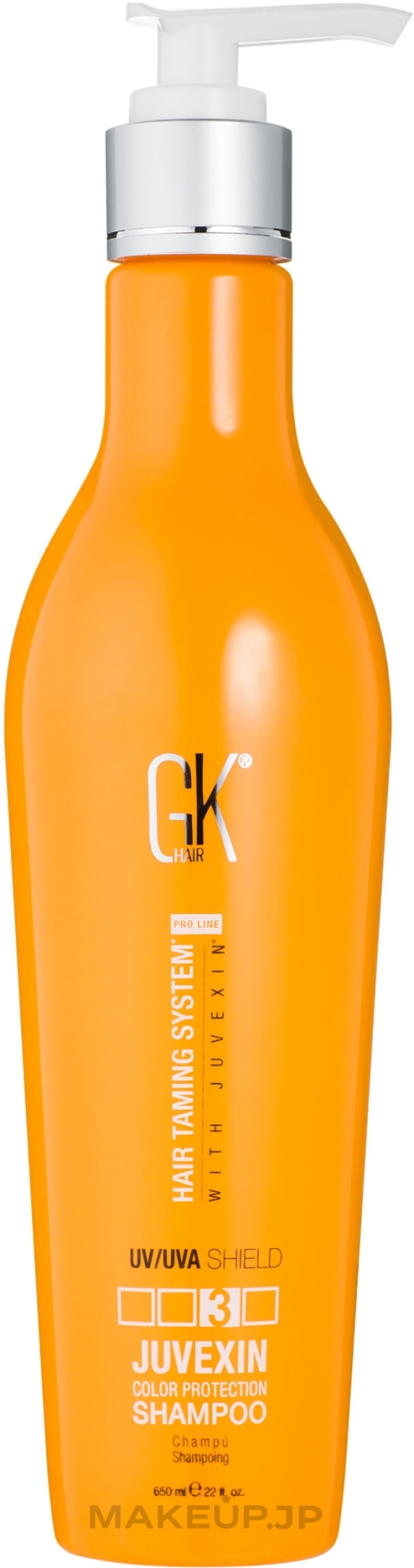 Colored Hair Shampoo - GKhair Juvexin Color Protection Shampoo — photo 650 ml