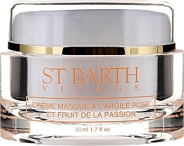 Pink Clay and Passion Fruit Facial Cream Mask - Ligne St Barth Cream Mask With Pink Clay And Passion Fruit — photo N2