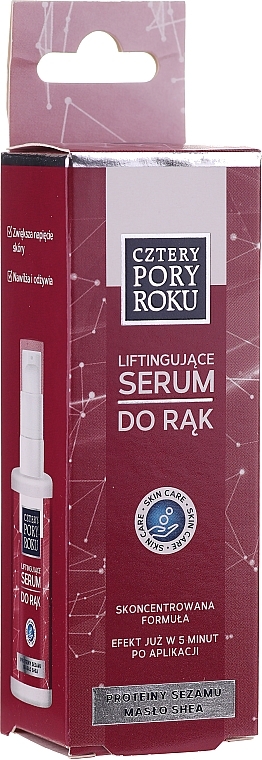 Lifting Hand Serum - Cztery Pory Roku Hand Lifting Serum — photo N5