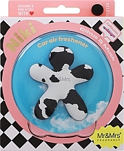 Fragrances, Perfumes, Cosmetics Car Air Freshener, black and white - Mr&Mrs Niki Citrus & Musk