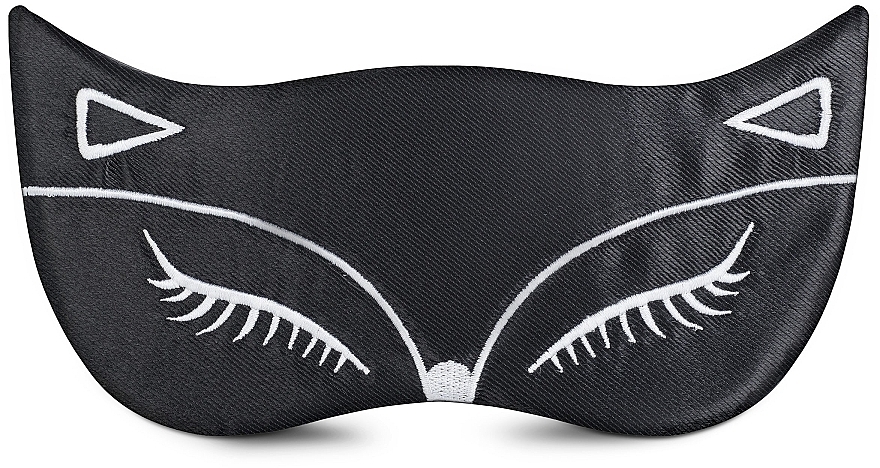 Tender Fox Sleep Mask, Black - MakeUp — photo N1