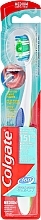 Fragrances, Perfumes, Cosmetics Toothbrush 360 "All-Round Cleaning" Medium, green with blue - Colgate