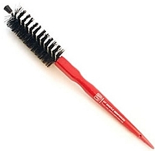 Fragrances, Perfumes, Cosmetics Hair Brush, mixed bristles, red, d 30 mm - Denman Pro Tip Radial Mix Brush